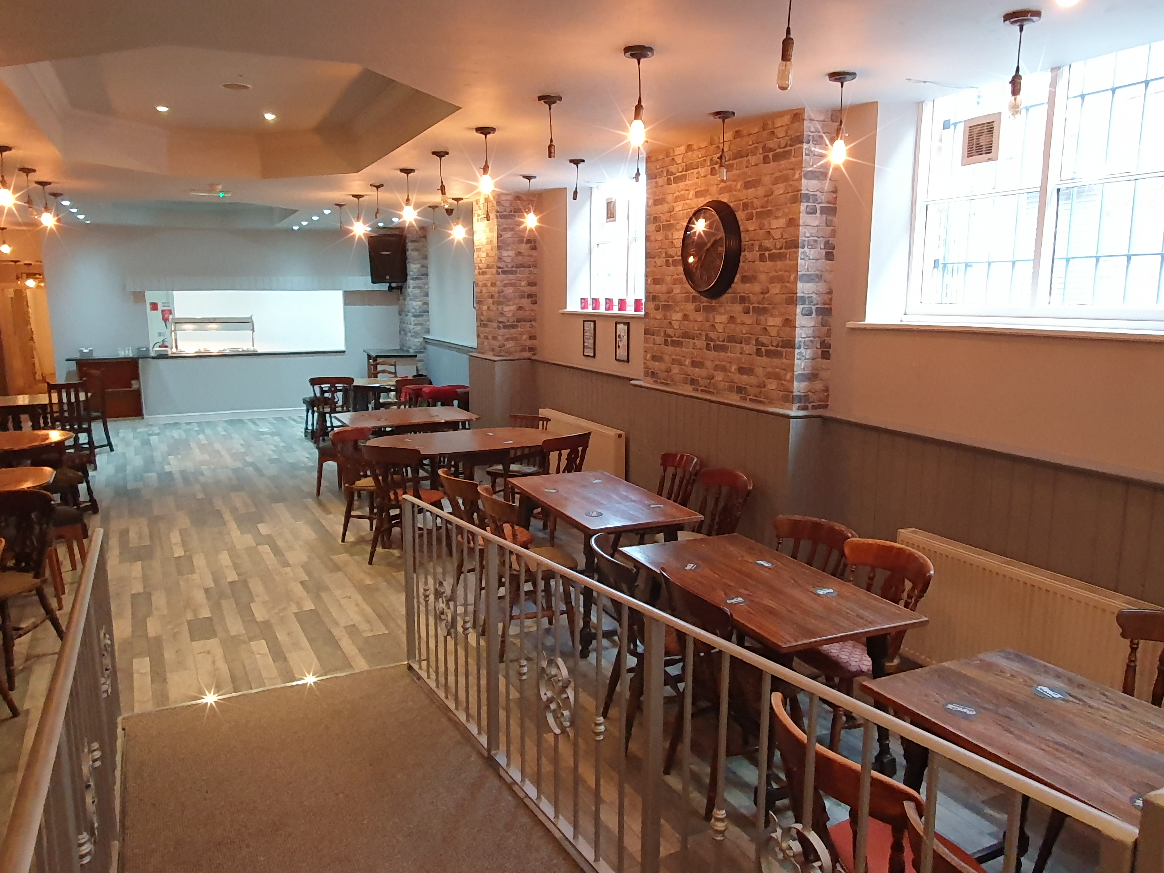 Commercial wood panelling and decorating work